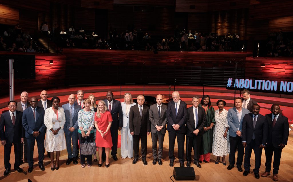 International diplomats, leaders and ministers gathered at the Opening Ceremony of the World Congress Against the Death Penalty.